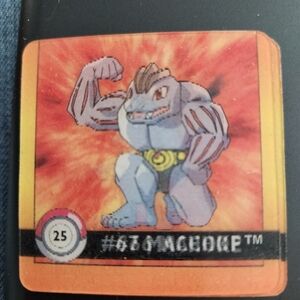Machoke Machop Lenticular Pokemon Card Artbox TCG Nintendo Game Anime Japan